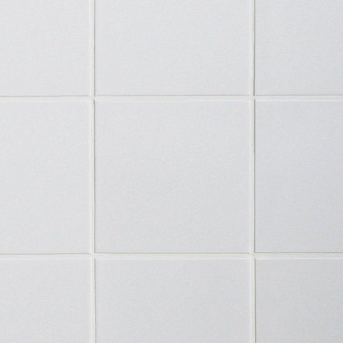 Gloss White Cushion Edge Ceramic Wall 152x152mm