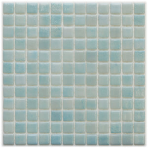 Leyla Athens Matt Glass Pool Mosaic Tile 325x515mm