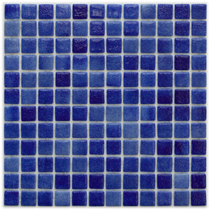 Leyla Crete Matt Glass Pool Mosaic Tile 325x515mm