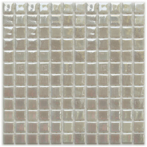 Leyla Ibiza Pearl Glass Pool Mosaic Tile 325x515mm
