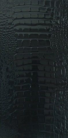 Crocodile Skin Black Gloss Ceramic Wall 300x600mm