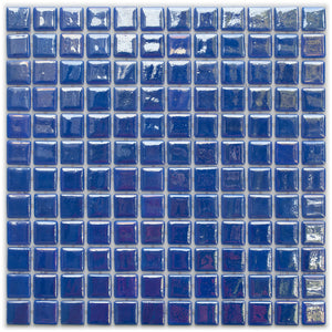 Leyla New York Pearl Glass Pool Mosaic Tile 325x515mm