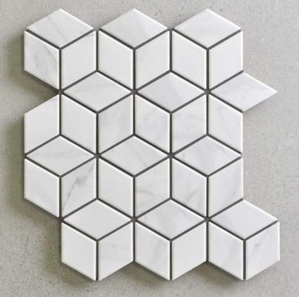Carrara Cube Matt 48x48mm
