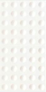 Golf-ball Out White Gloss Ceramic Wall 300x600mm